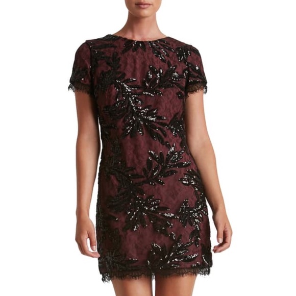 Dress the Population Dresses & Skirts - Dress the Population Valerie Sequin Lace Dress